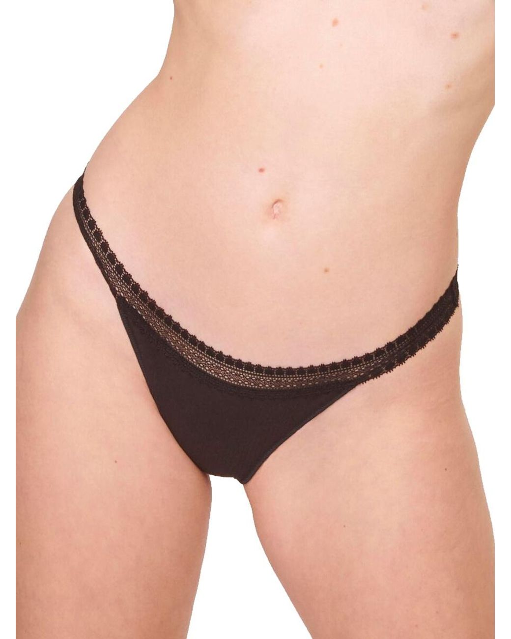 Sloggi Natural Go Ribbed Tanga Briefs 2 Pack