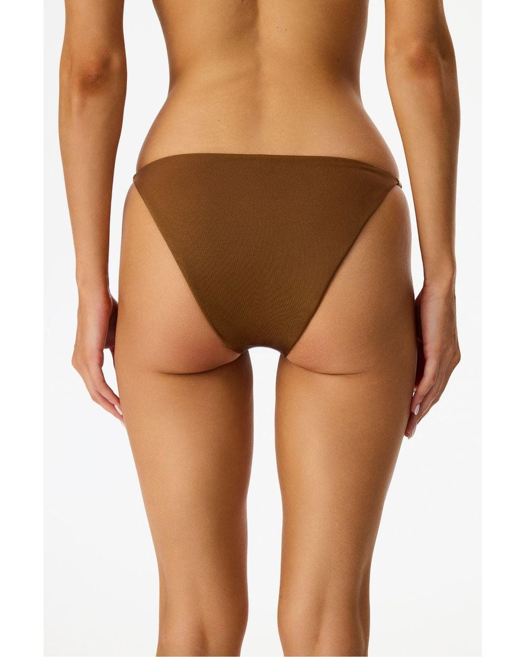 Penti Brown Milos Side Mid Waist Bikini Bottom