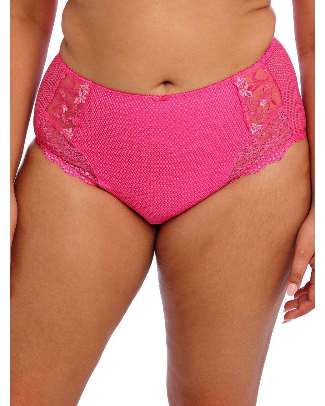 Elomi Pink Charley High Rise Brief