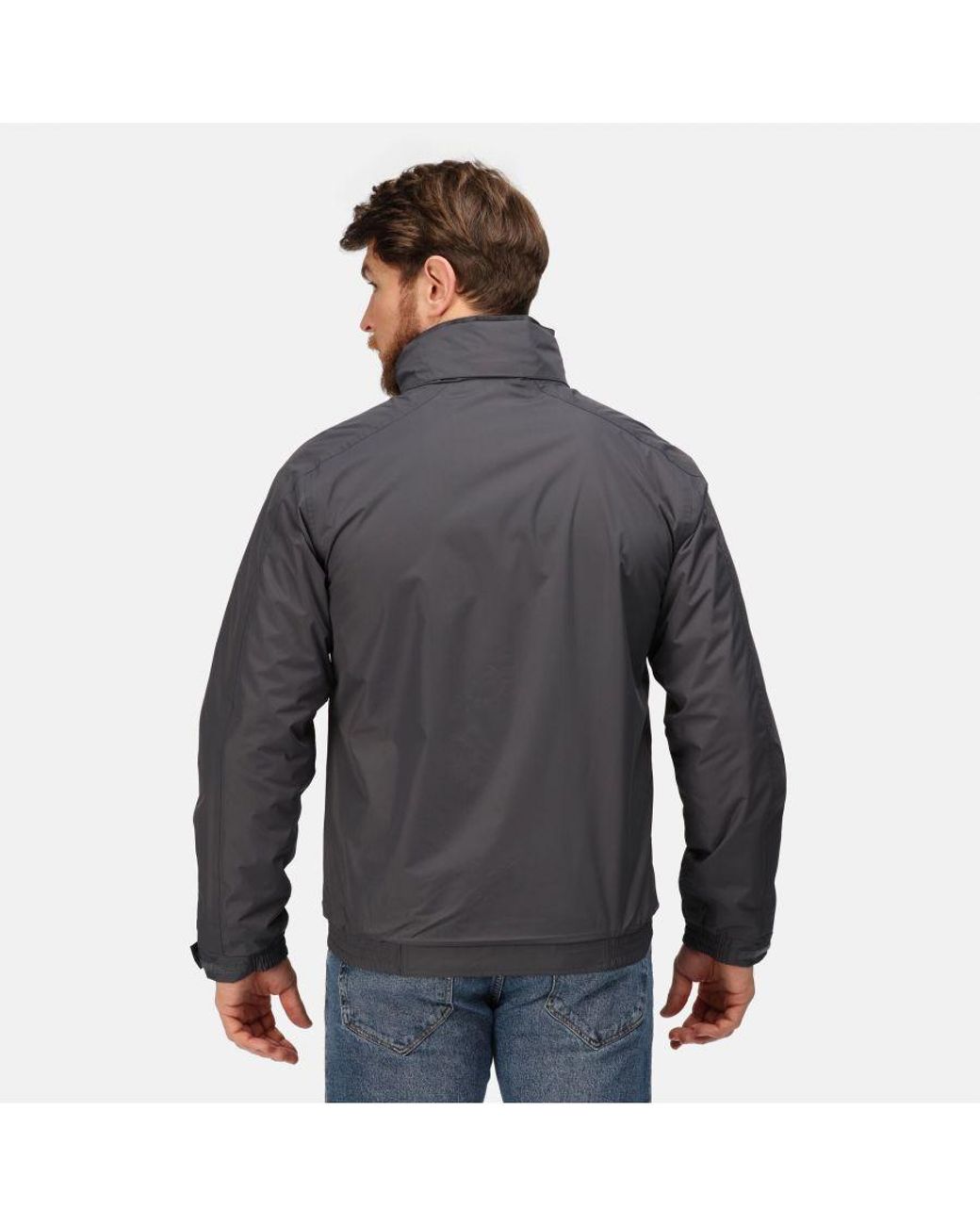 Regatta Gray Dover Waterproof Windproof Jacket (Thermo-Guard Insulation) (Seal/