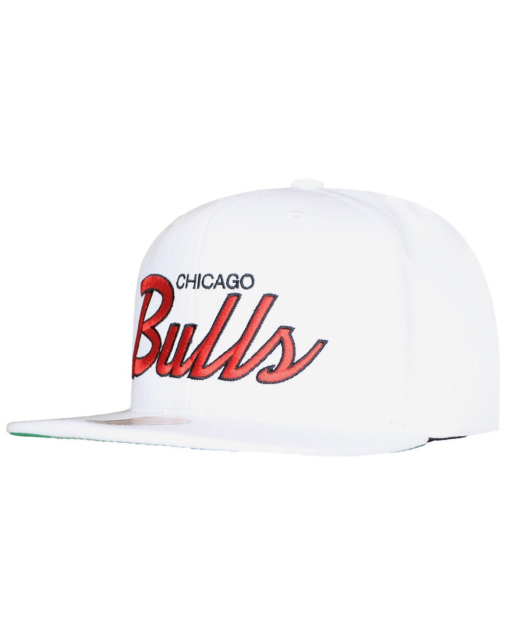 Mitchell & Ness Red Nba Chicago Bulls Heritage Script Cap for men