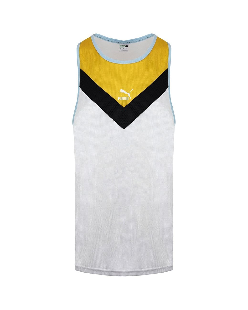 PUMA Blue Iconic Mcs Vest for men