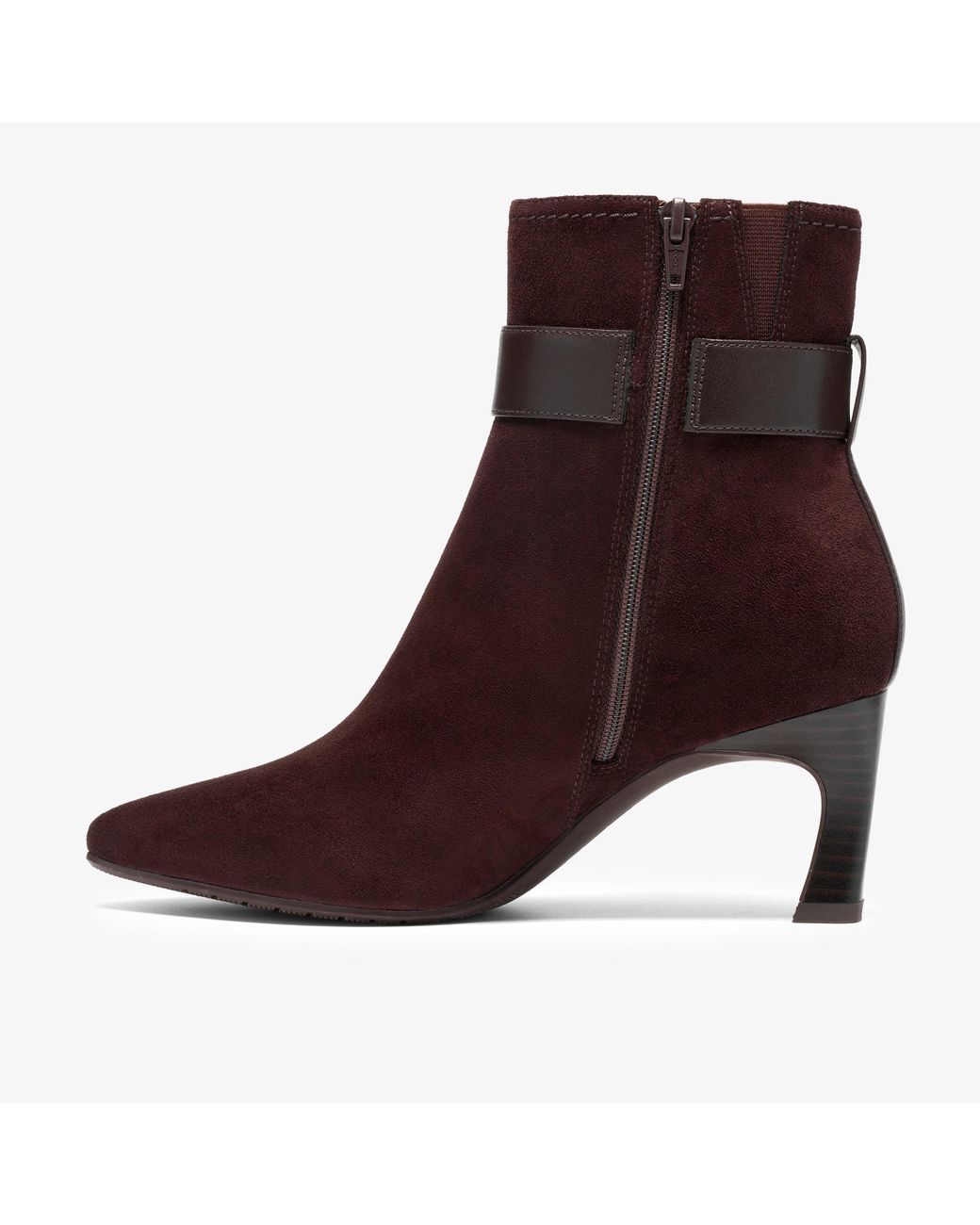 Clarks Brown Tammitha Nora Dark Boots