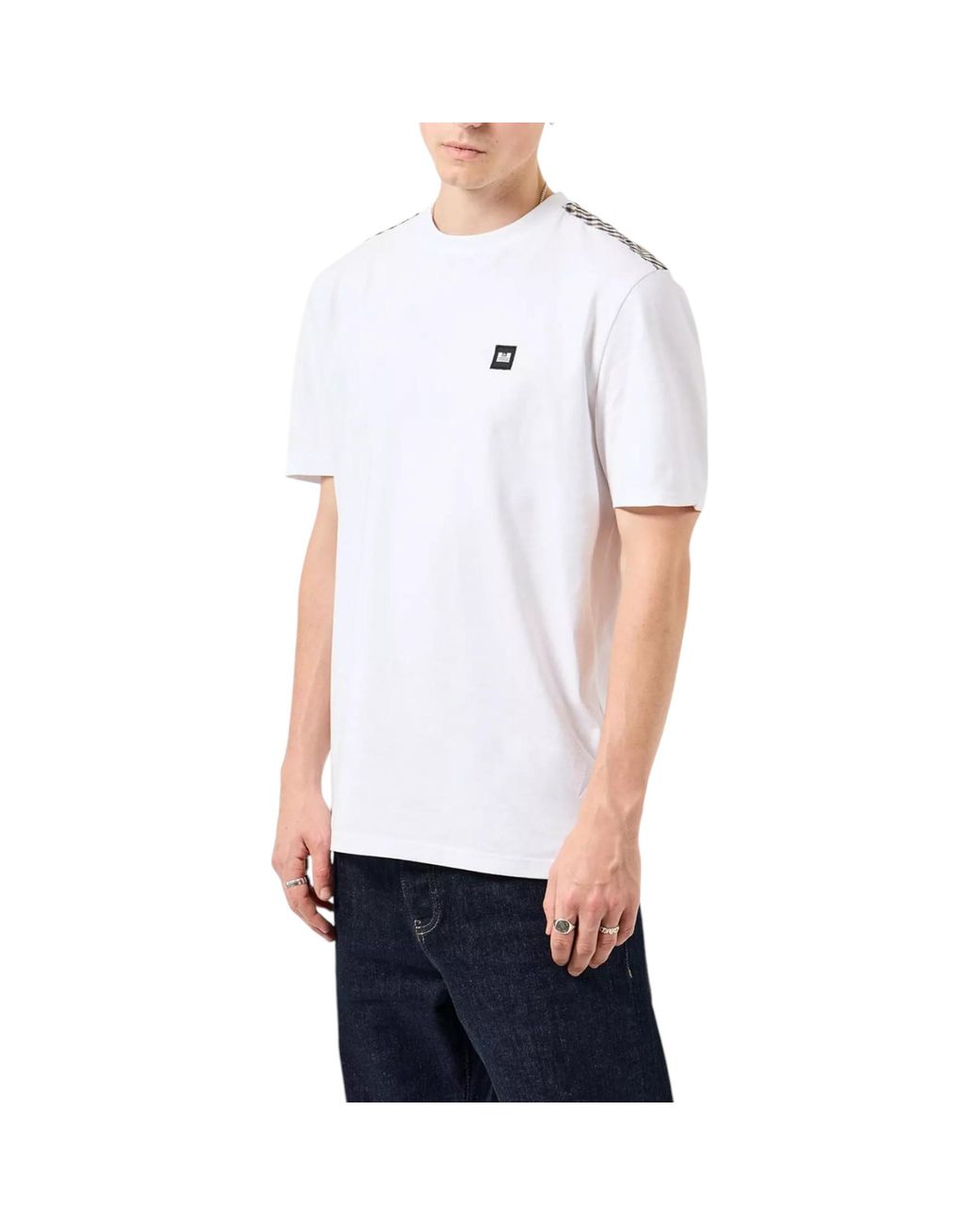 Weekend Offender White T Shirts Diaz Crew Neck Short Sleeve Cotton Summer Tee for men