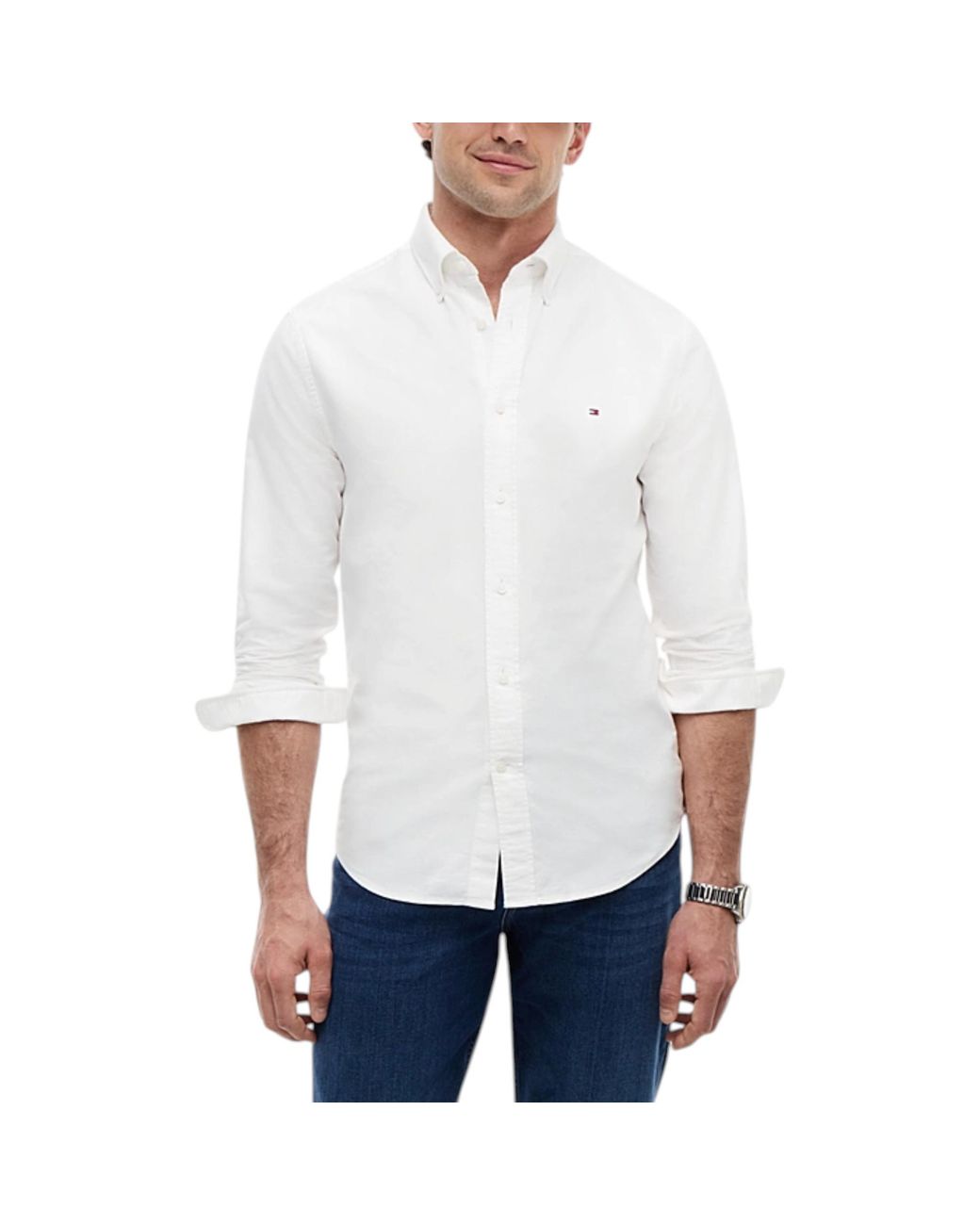Tommy Hilfiger White Shirts Custom Fit for men