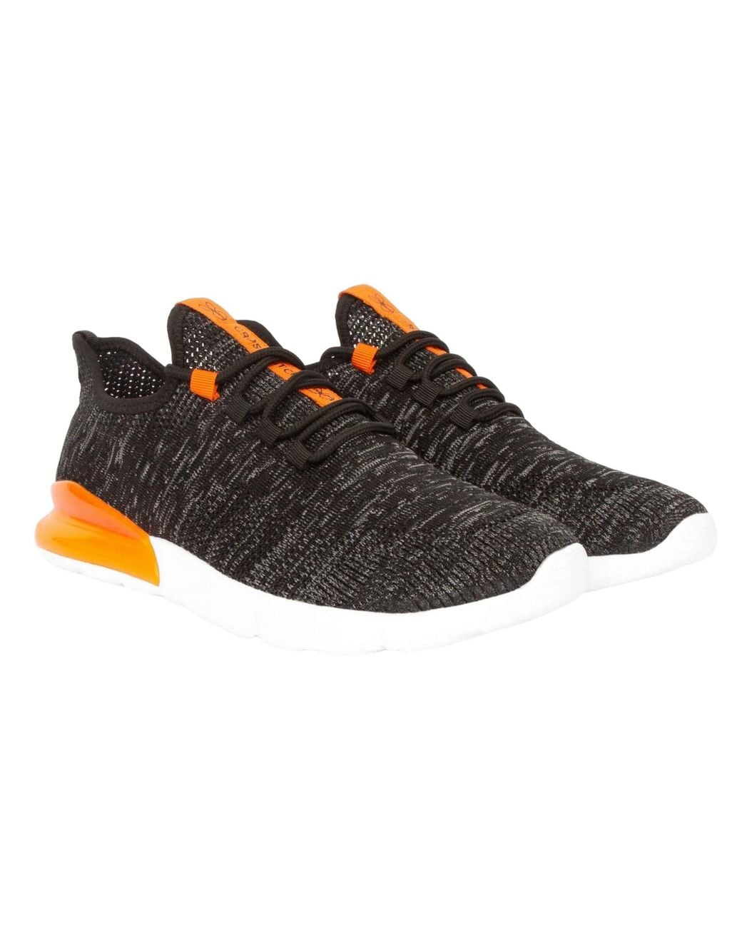 Crosshatch Black Smitlay Mve Trainers for men