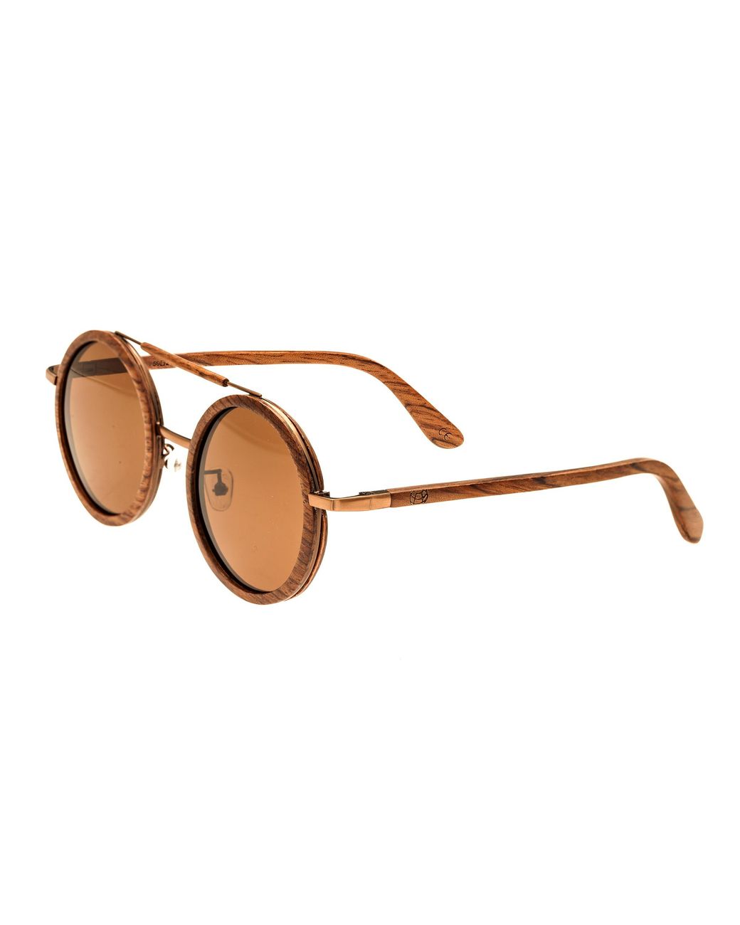 Earth Wood Brown Bondi Polarized Sunglasses
