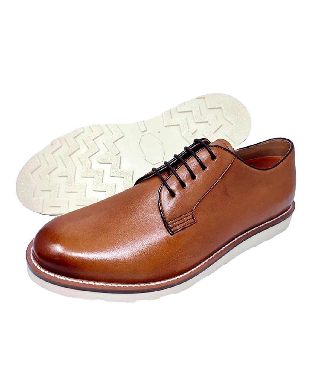 LB Comfort Brown Newton Leather Boots for men