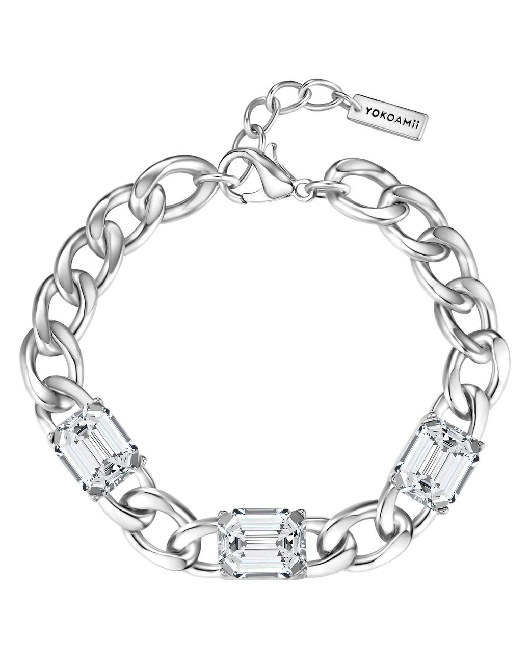 YOKOAMII Metallic Brass Bracelet