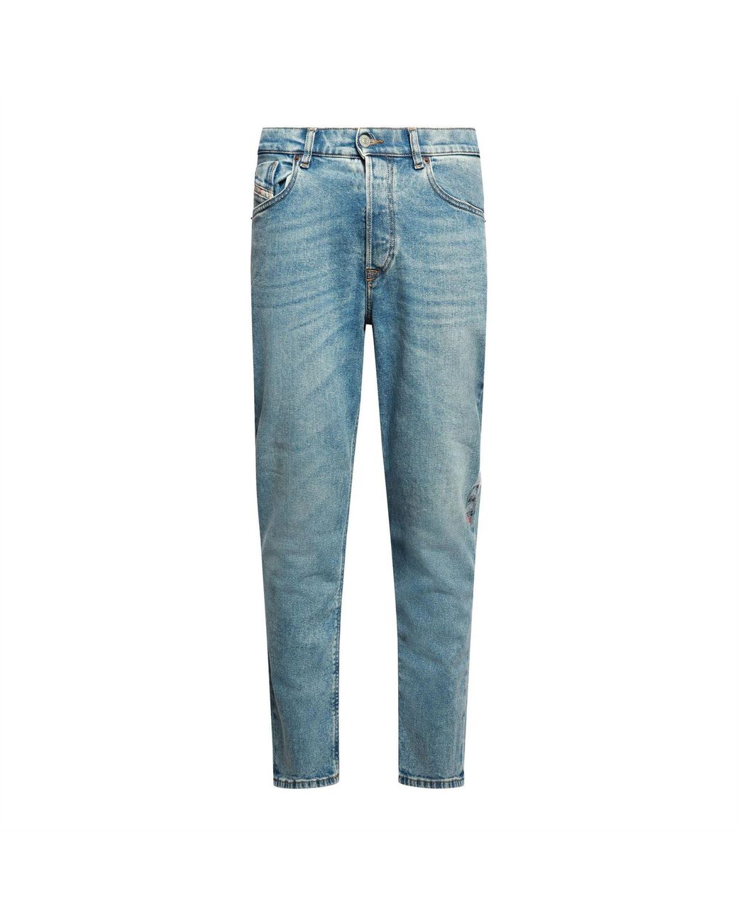DIESEL Blue 2005 D Fining Tapered Jeans for men