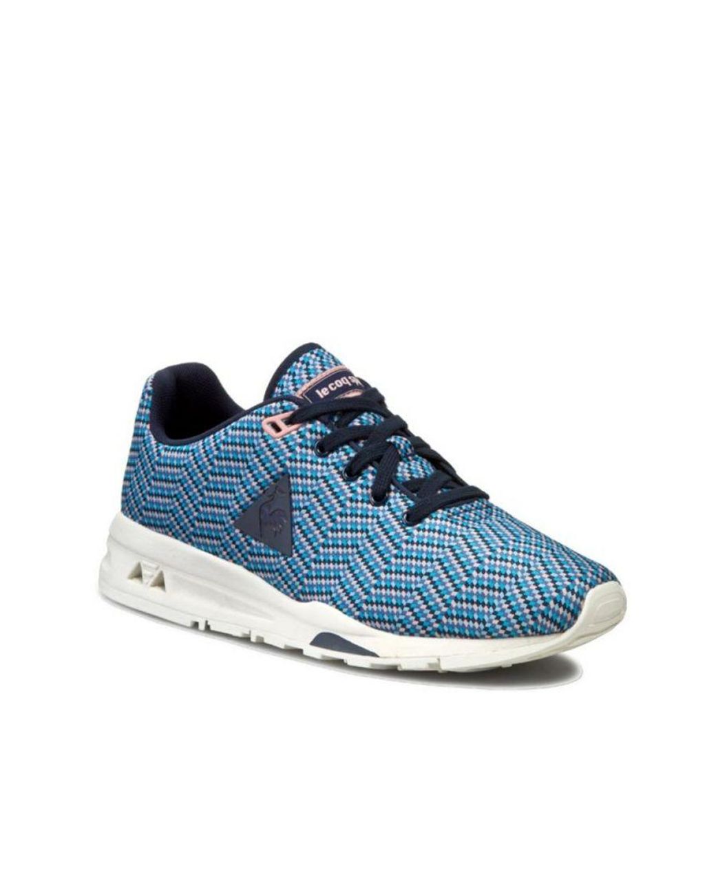 Le Coq Sportif Blue R950 Jacquard Trainers