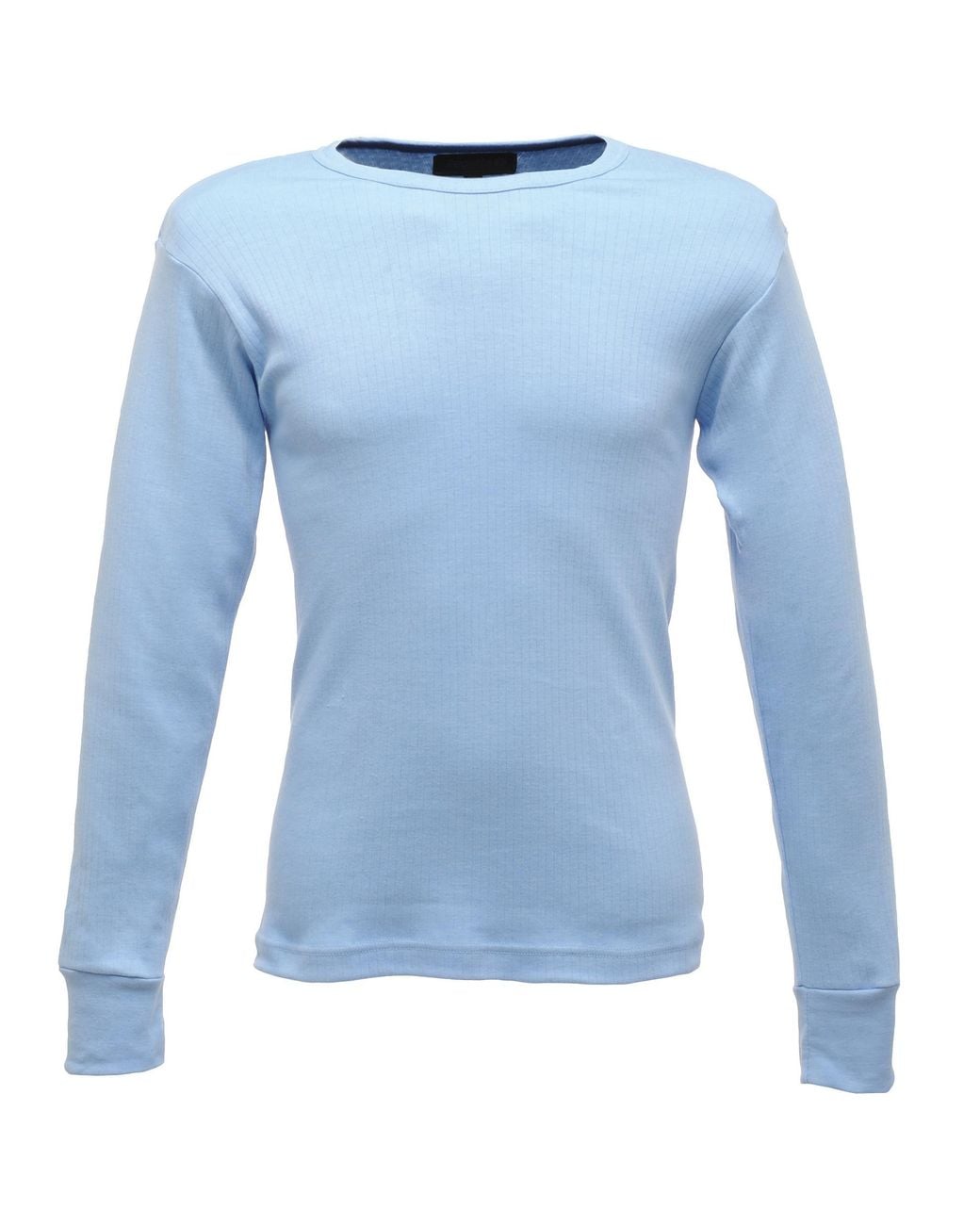 Regatta Blue Thermal Underwear Long Sleeve Vest Top for men