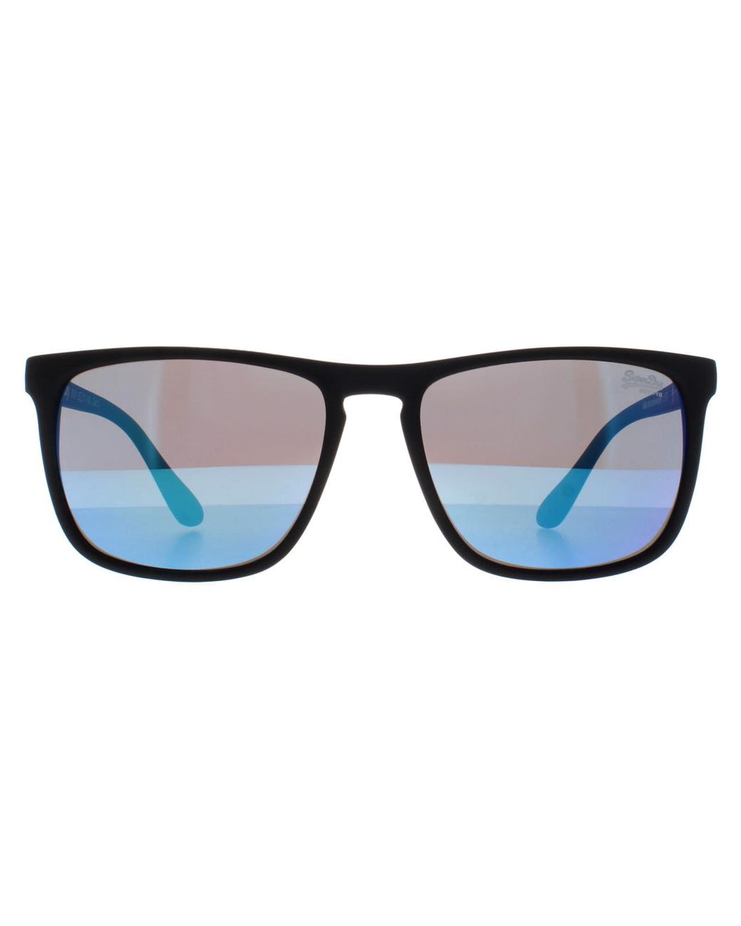 Superdry Blue Rectangle Rubberised And Mirror Shockwave for men