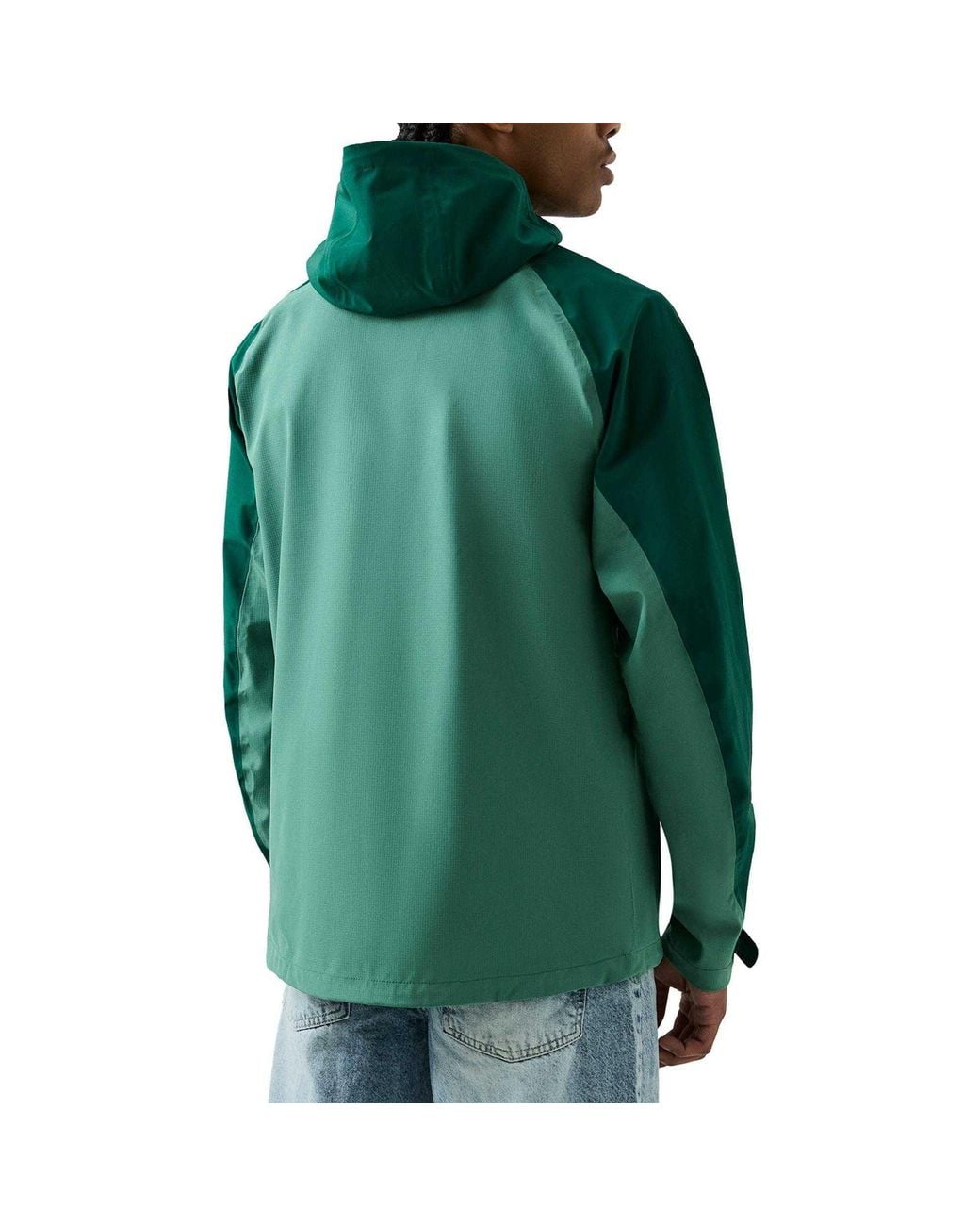 Reebok Green Rodden Lightweight Raglan Jacket (Field) for men