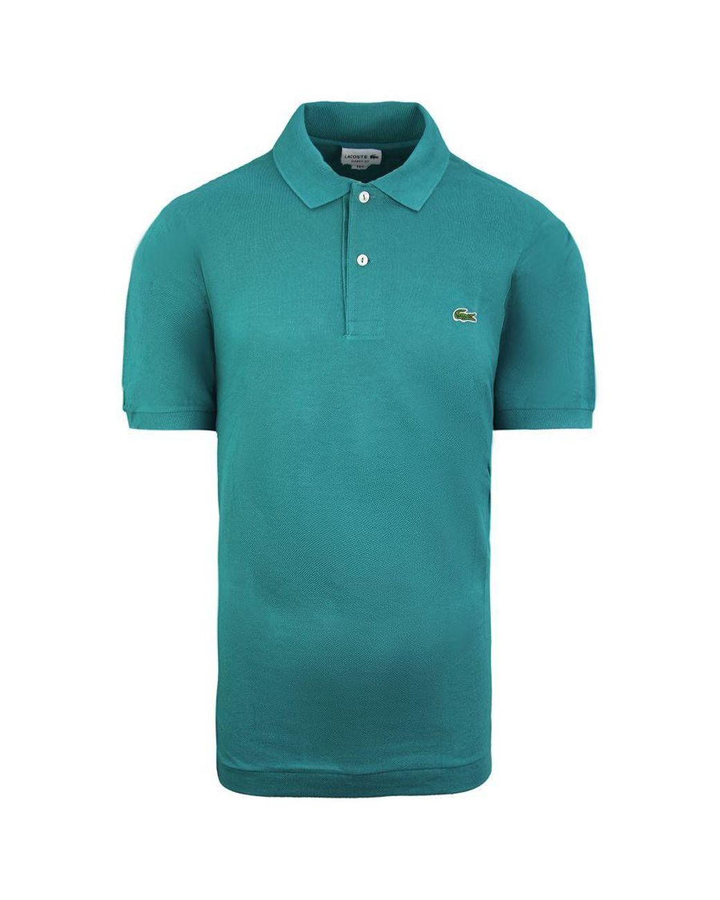 Lacoste teal polo deals