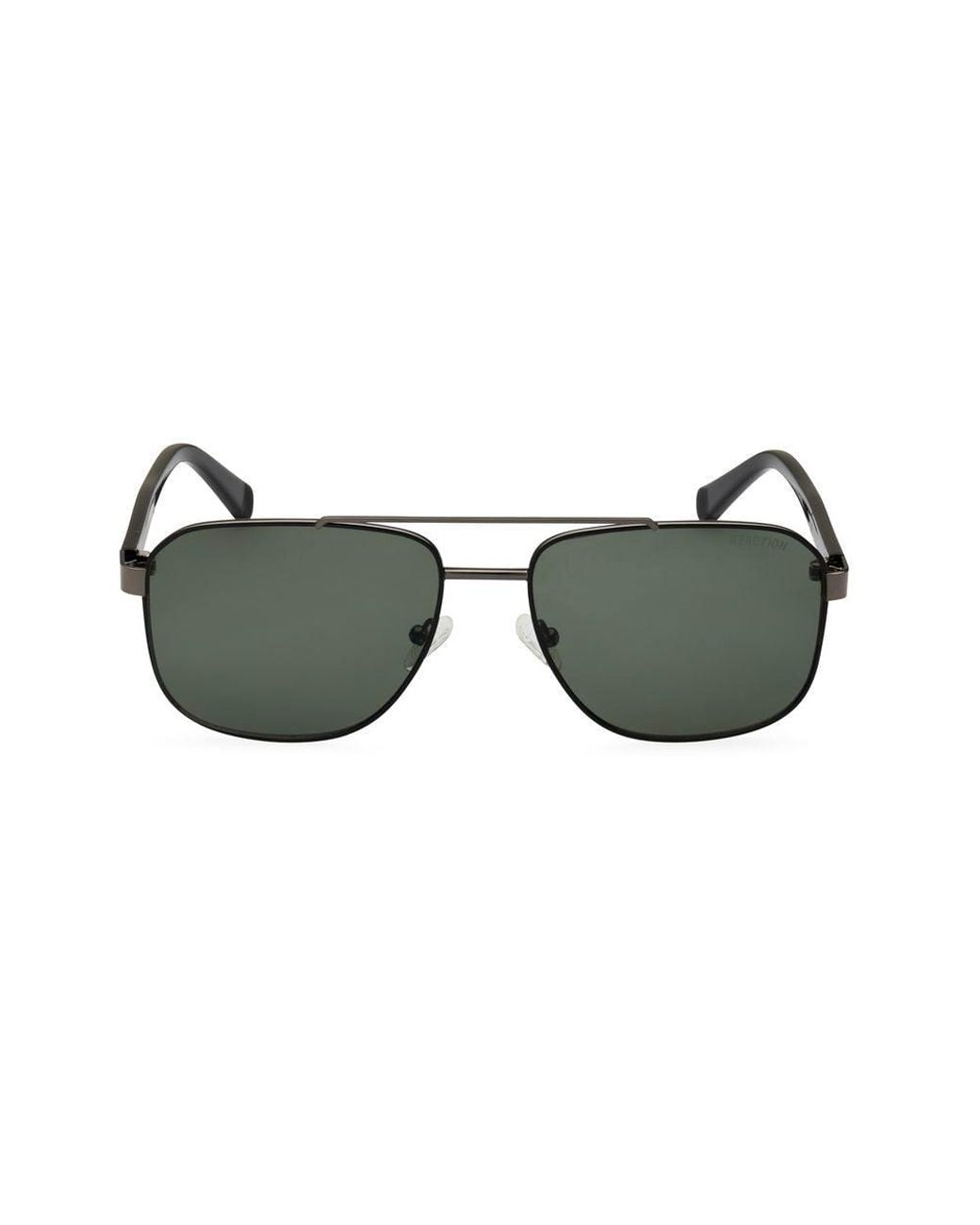 Kenneth Cole Green Black Resin Sunglasses for men