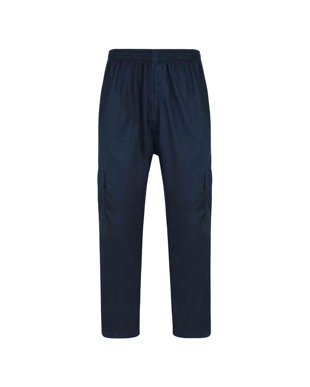 KAM Jeanswear Blue Kam Lightweight Cargo Trousers Big & Tall for men