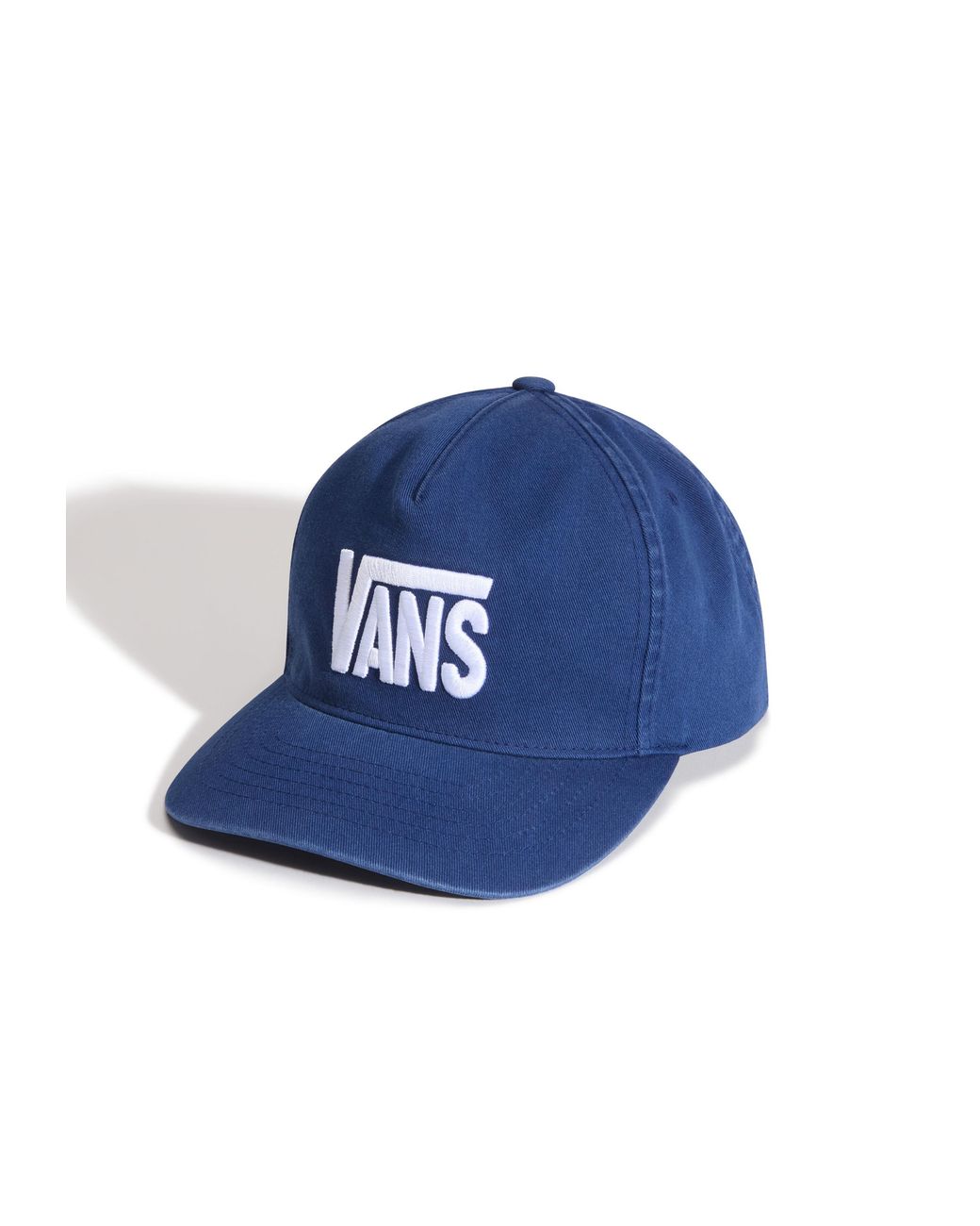 Vans Blue Stretch Logo Snapback Hat