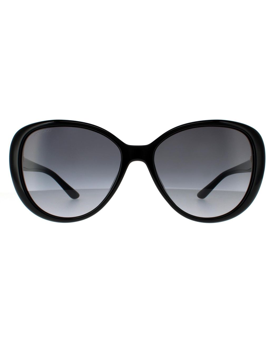 Jimmy Choo Black Butterfly Dark Gradient Sunglasses