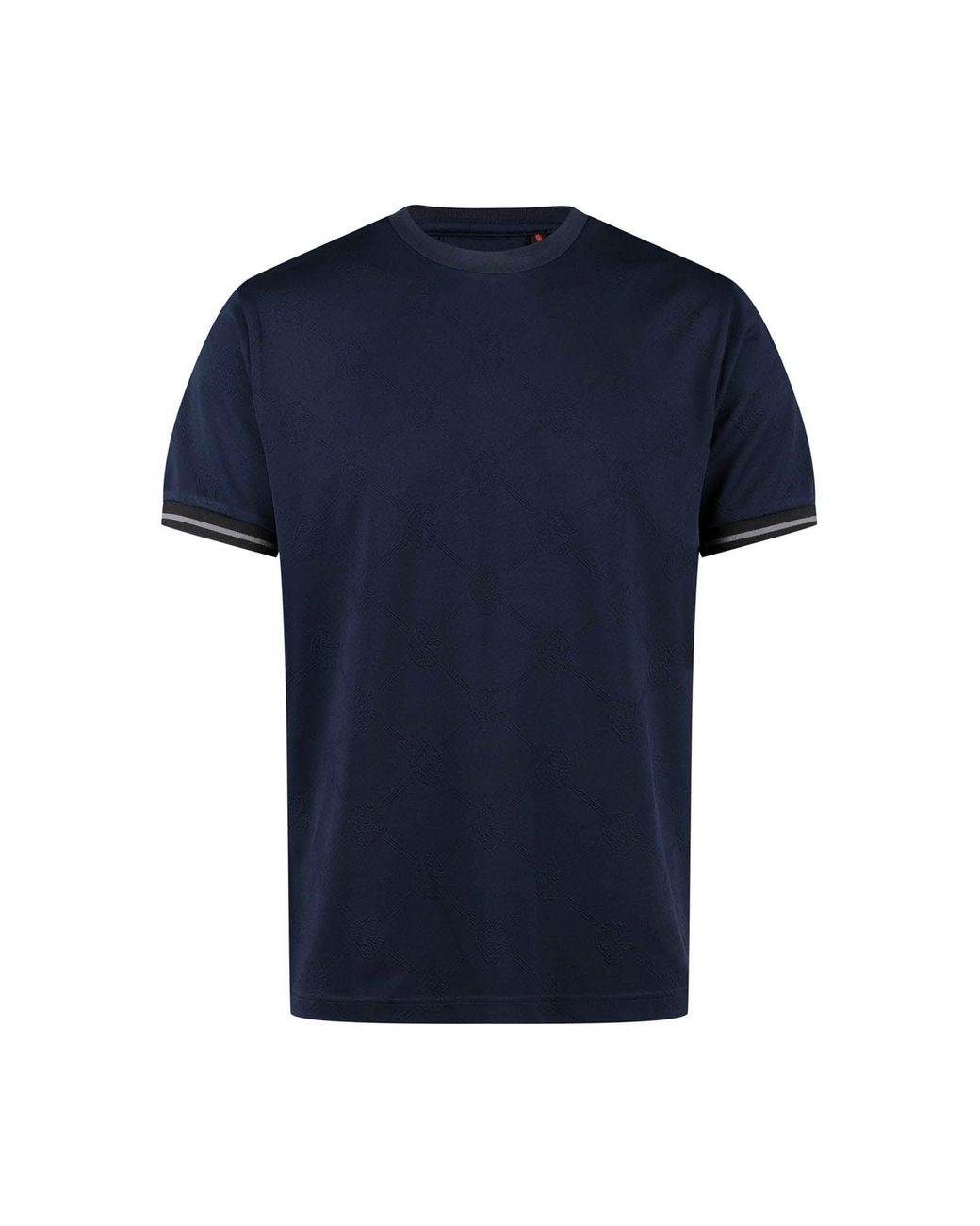 Luke 1977 Blue Arriba Textured T-Shirt for men