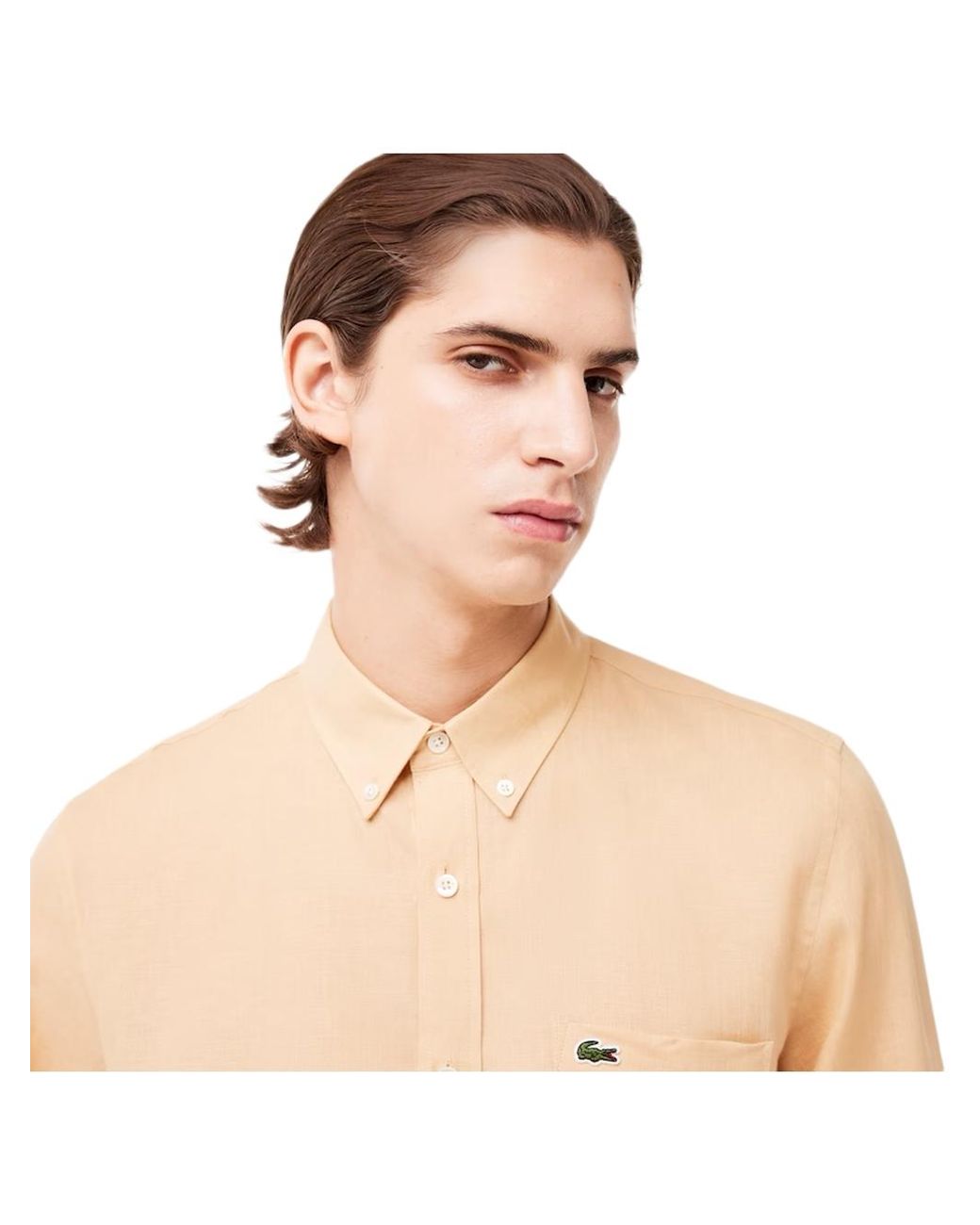 Lacoste Natural Shirt Crocodile for men