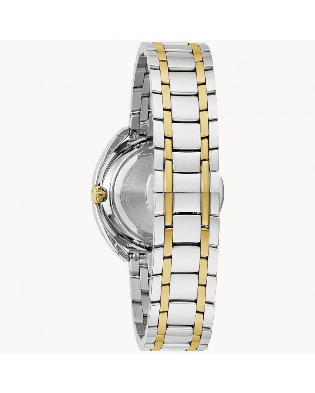 Bulova White Duality Watch 98X134 Stainless Steel (Archived)