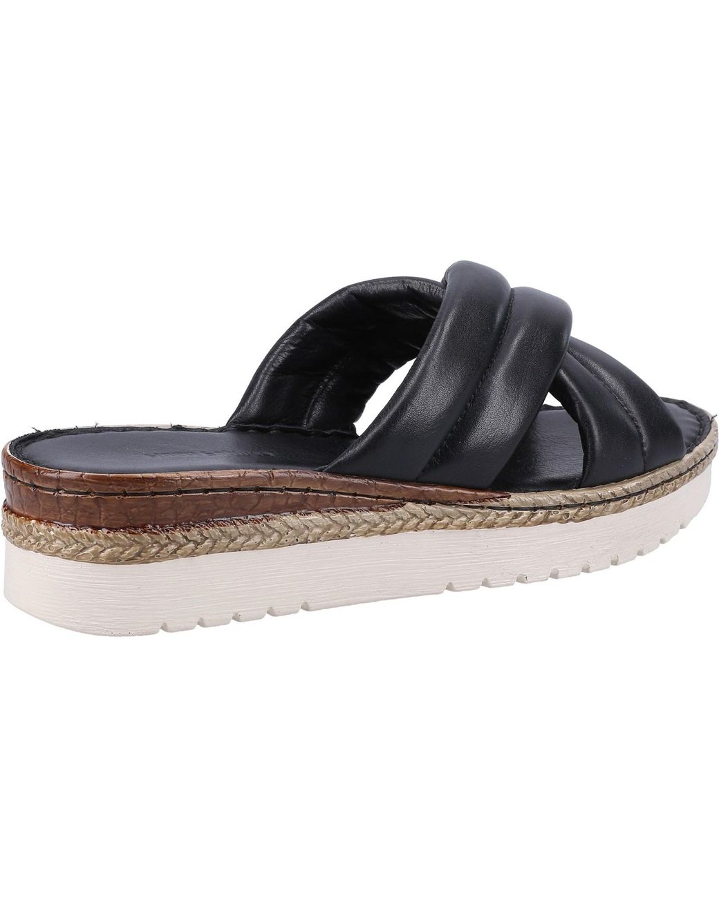 Hush Puppies White Joy Penny Slip On Ladies Shoes