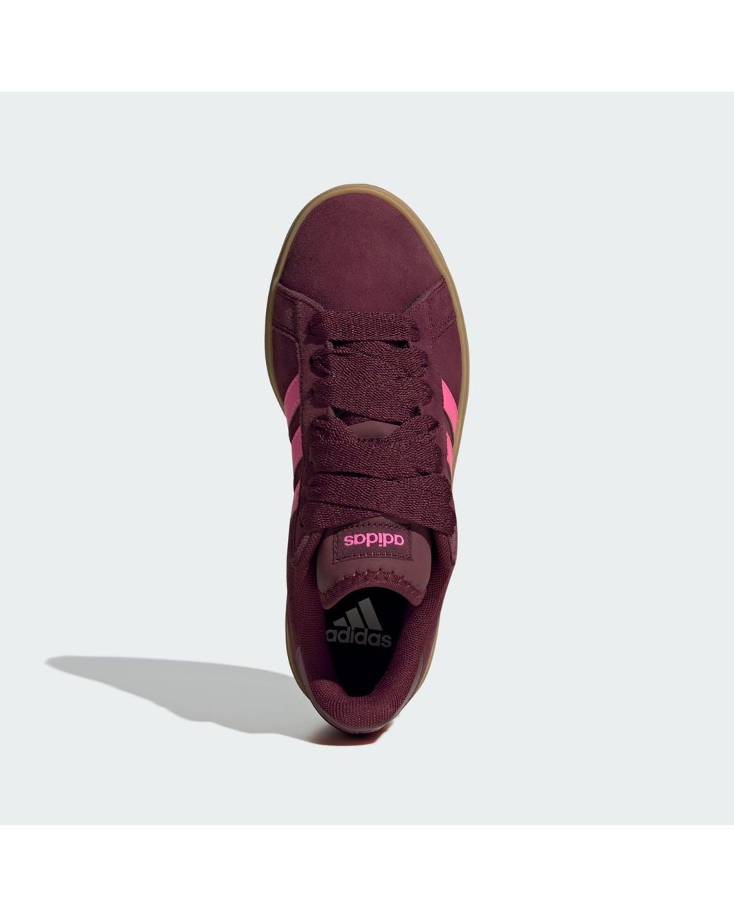 Adidas Purple Grand Court Base 00S Shoes