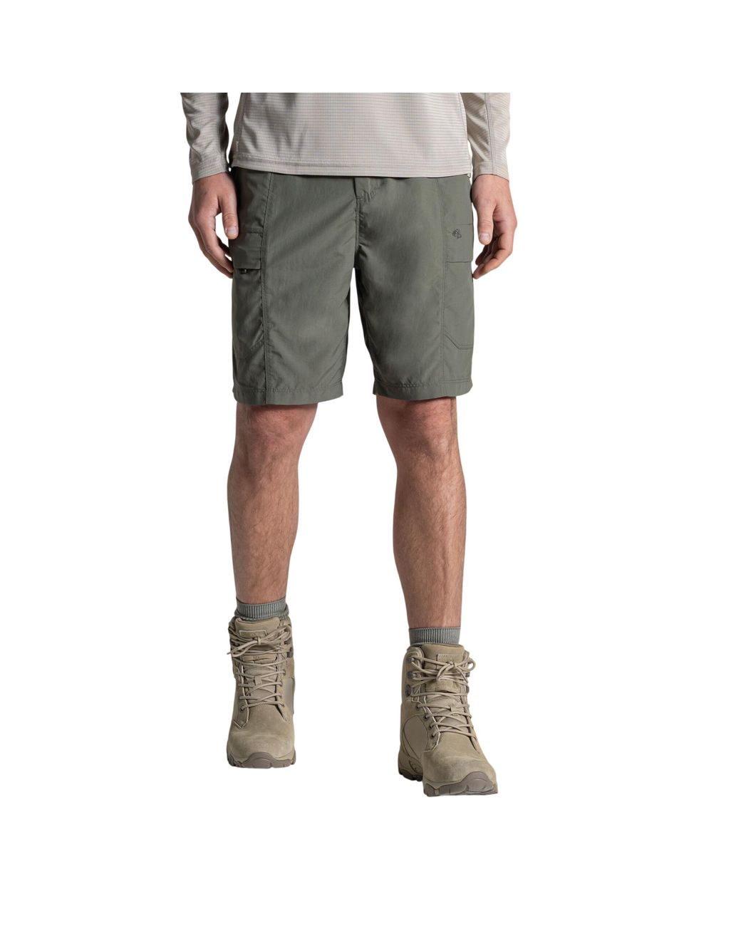 Craghoppers Gray Kadin Nosilife Cargo Shorts (Dark Sage) for men