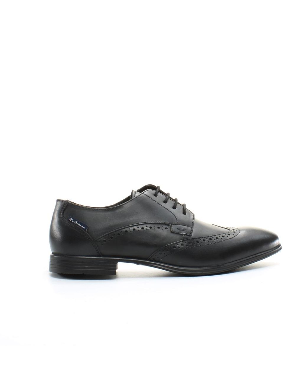 Ben Sherman Black Leadhall Shoes Leather for men
