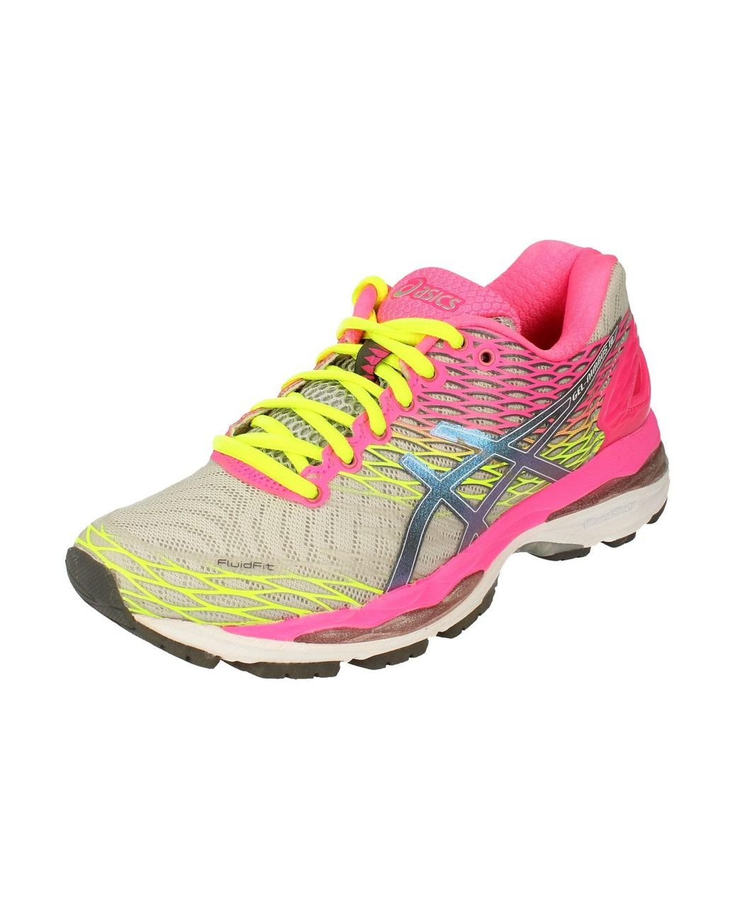 Multi coloured trainers asics discount