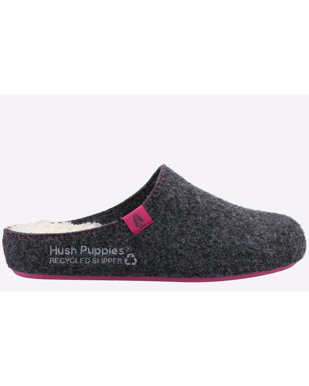 Hush Puppies Black The Good Slipper