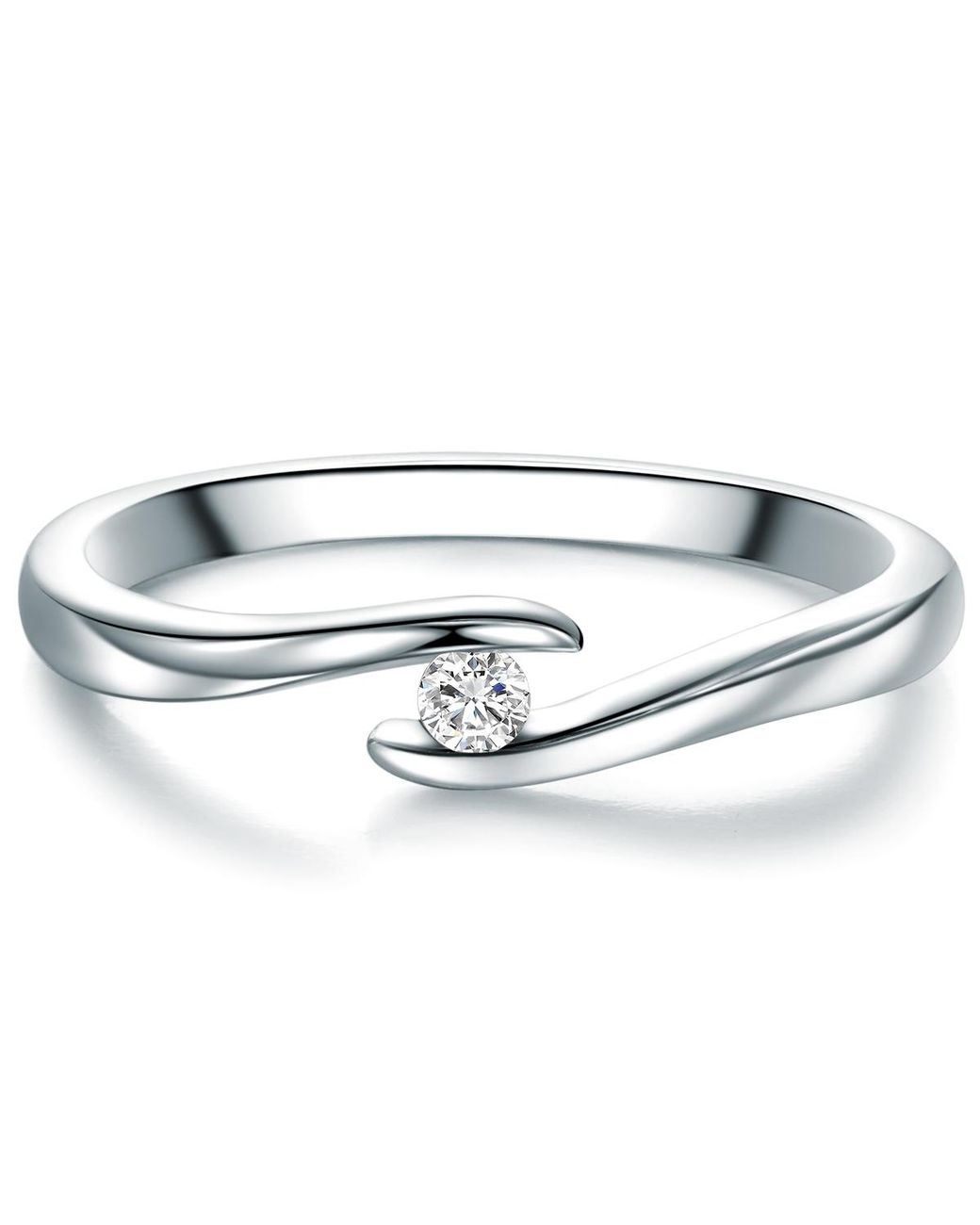 Trilani Metallic Sterling Ring