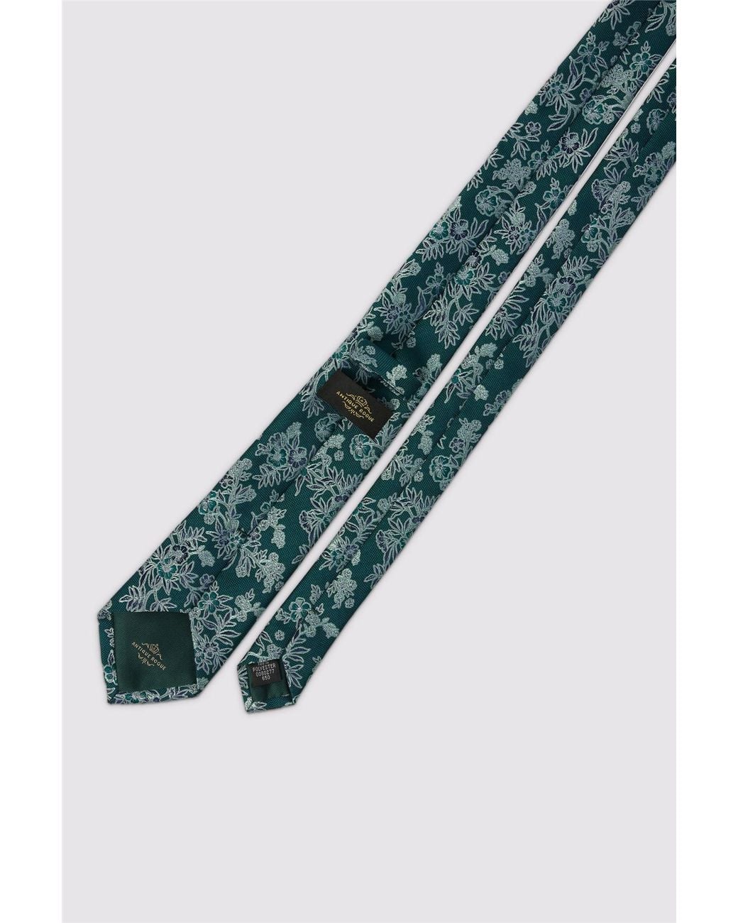 Antique Rogue Blue Floral Tie for men