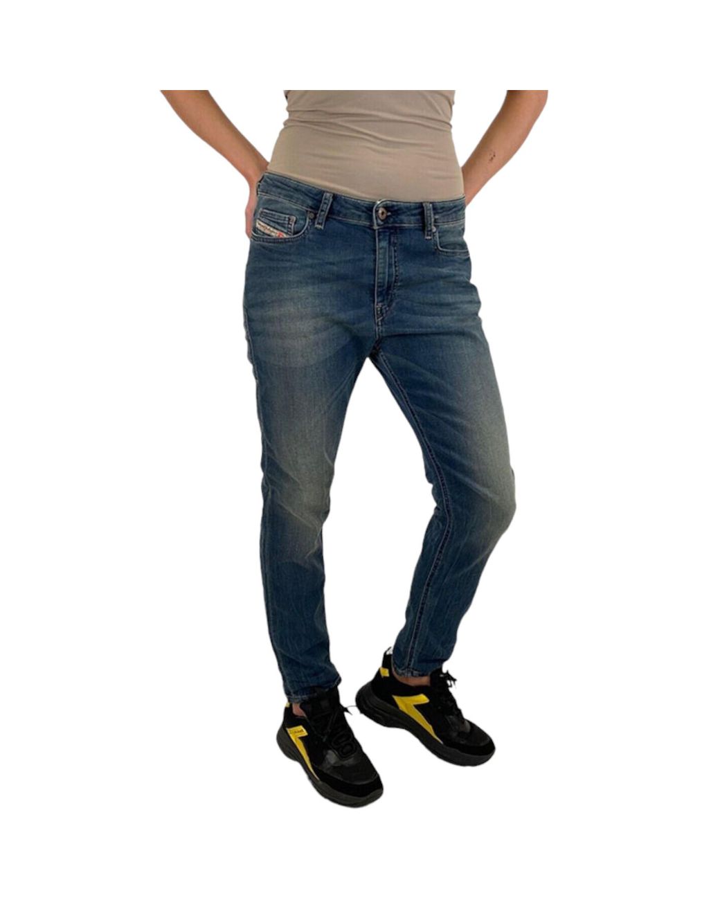 DIESEL Blue Grupee Ne Jogg Jeans