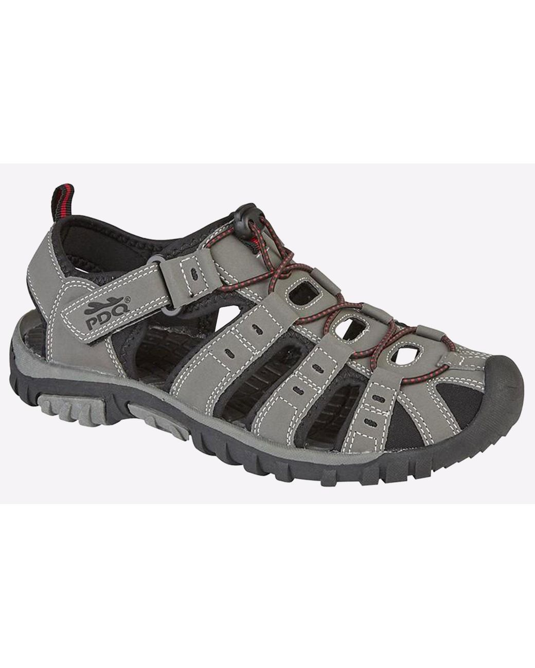 Pdq Black Romper Trail Sandal for men