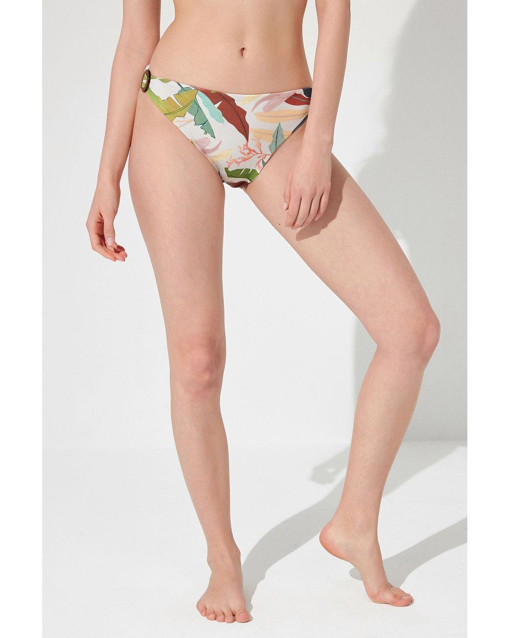 Penti Multicolor Low-Waist Tropical Hipster Bikini Bottoms