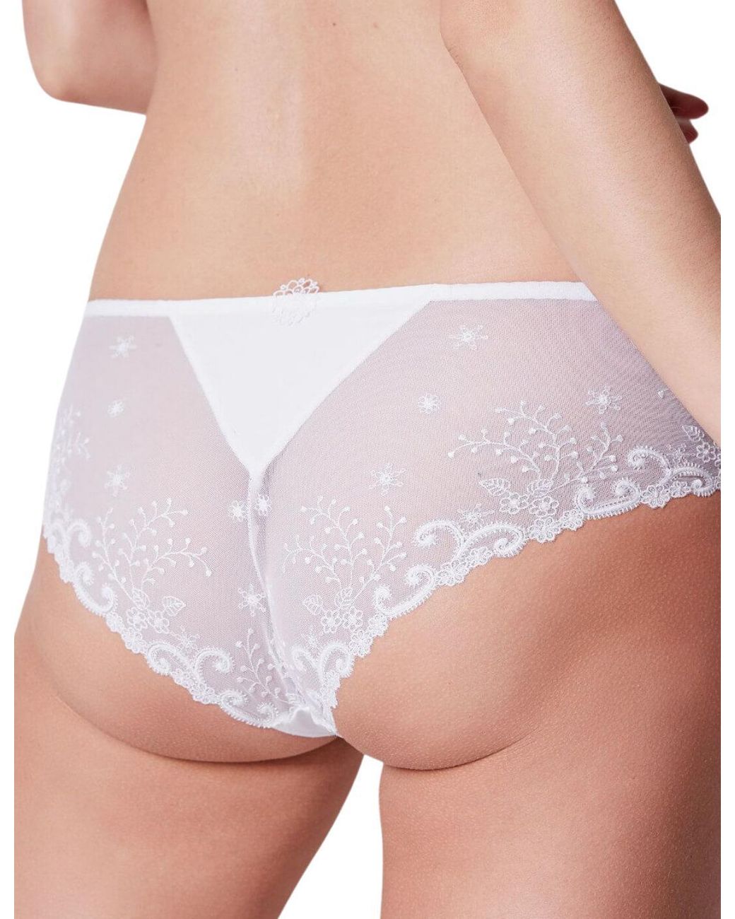 Simone Perele White Delice Shorty Brief