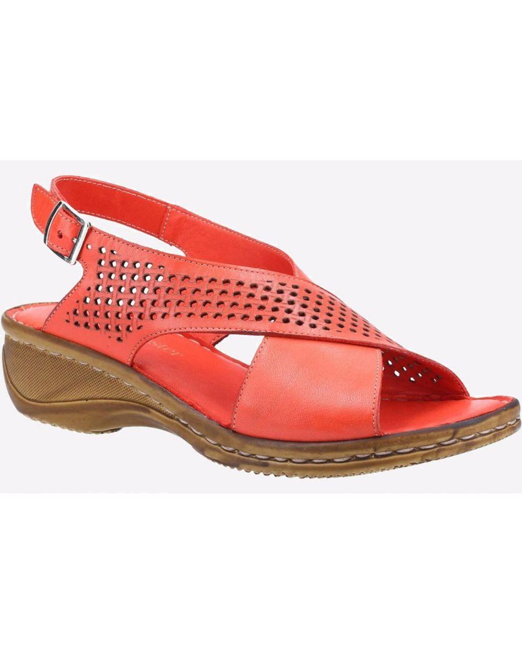 Fleet Foster Red Judith Leather
