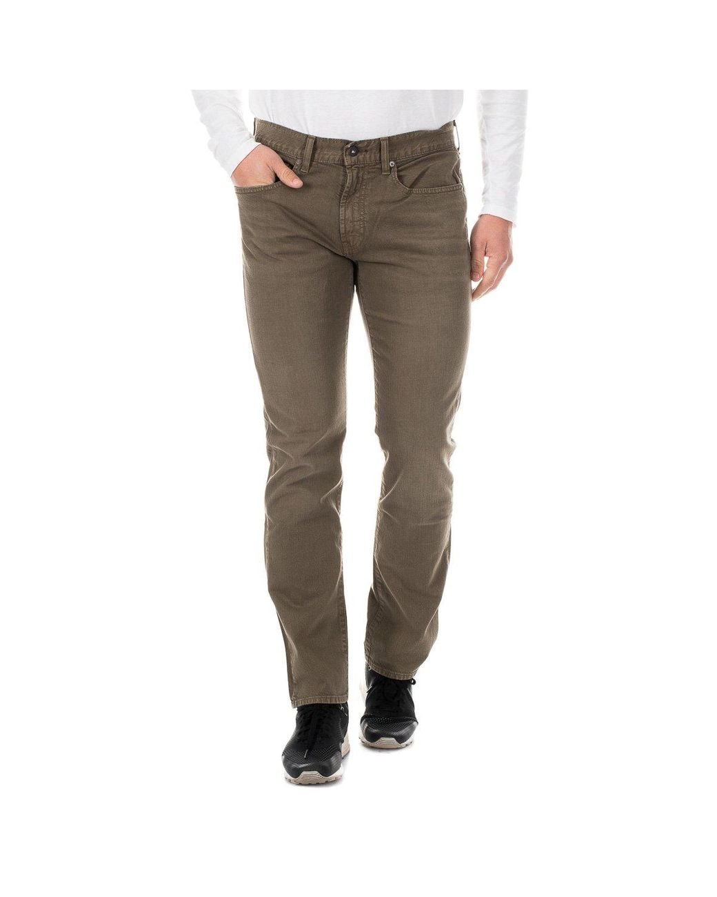 Nautica Gray Long Jeans With Breathable Fabric 5P3906 for men