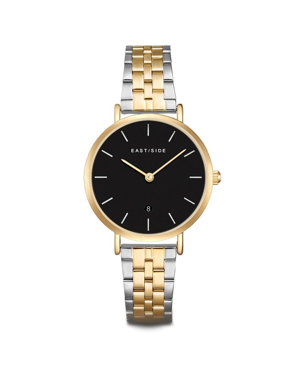 Eastside Metallic Quartz Stainless Steel/ Watch