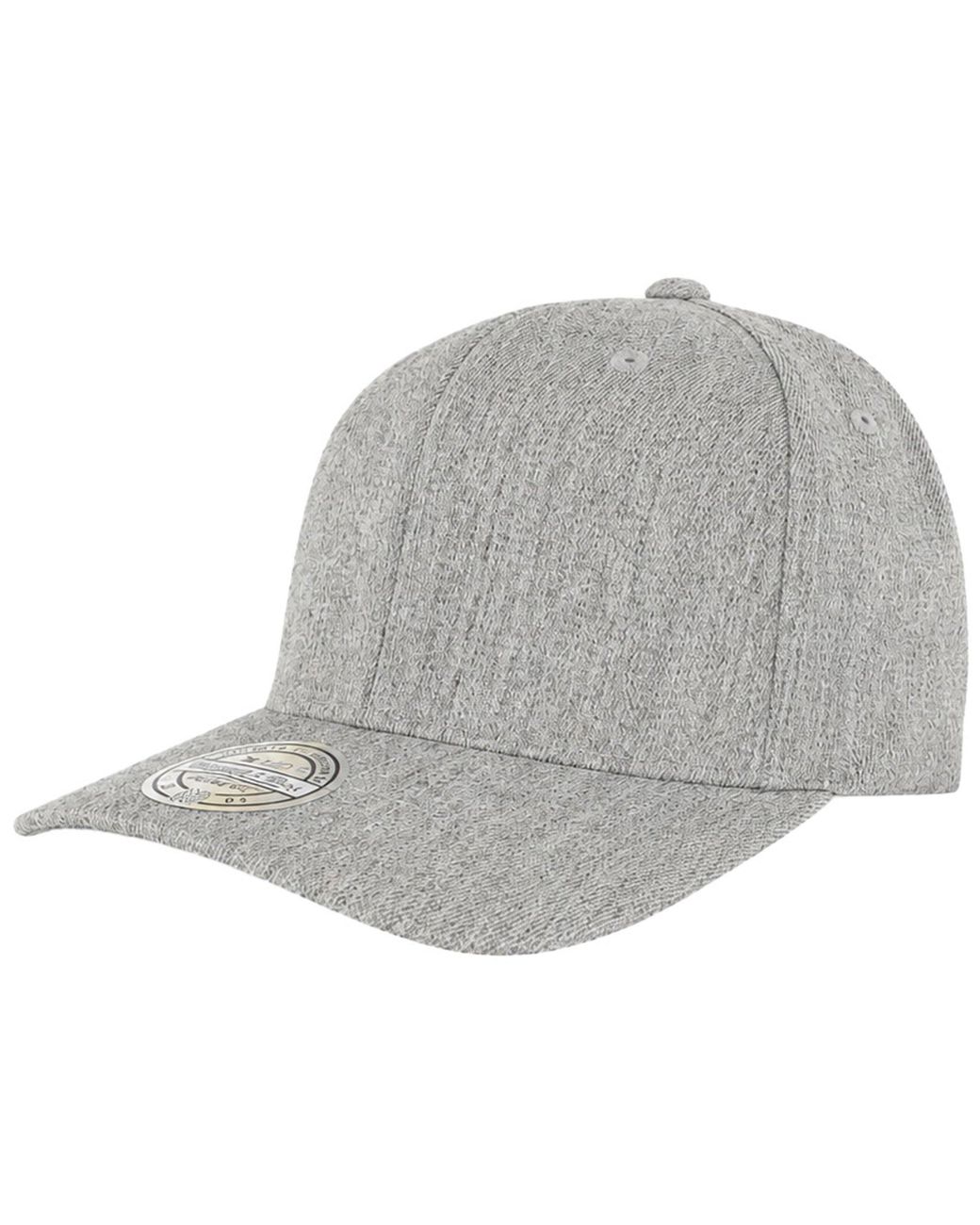 Mitchell & Ness Gray Flat Peak 110 Curved Cap for men