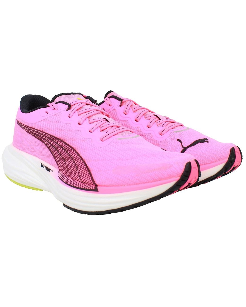PUMA Pink Deviate Nitro 2 Running Shoes
