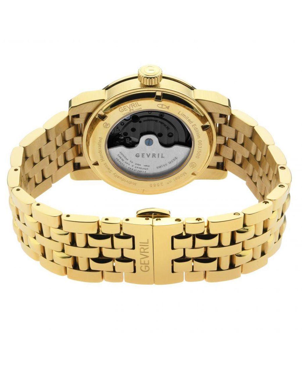 Gevril Metallic Madison Swiss Automatic Watch for men
