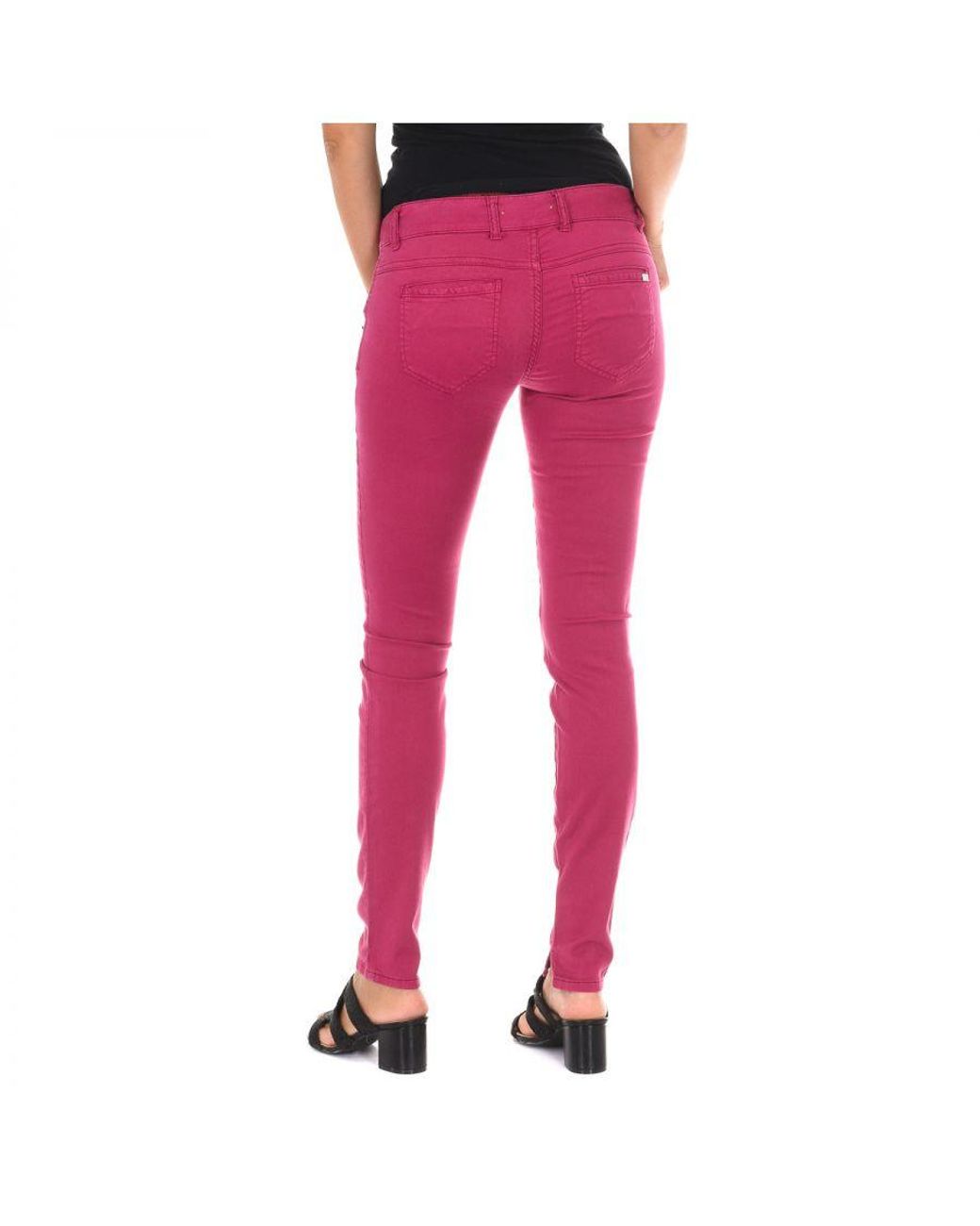 Met Pink Trousers Chino Pocket