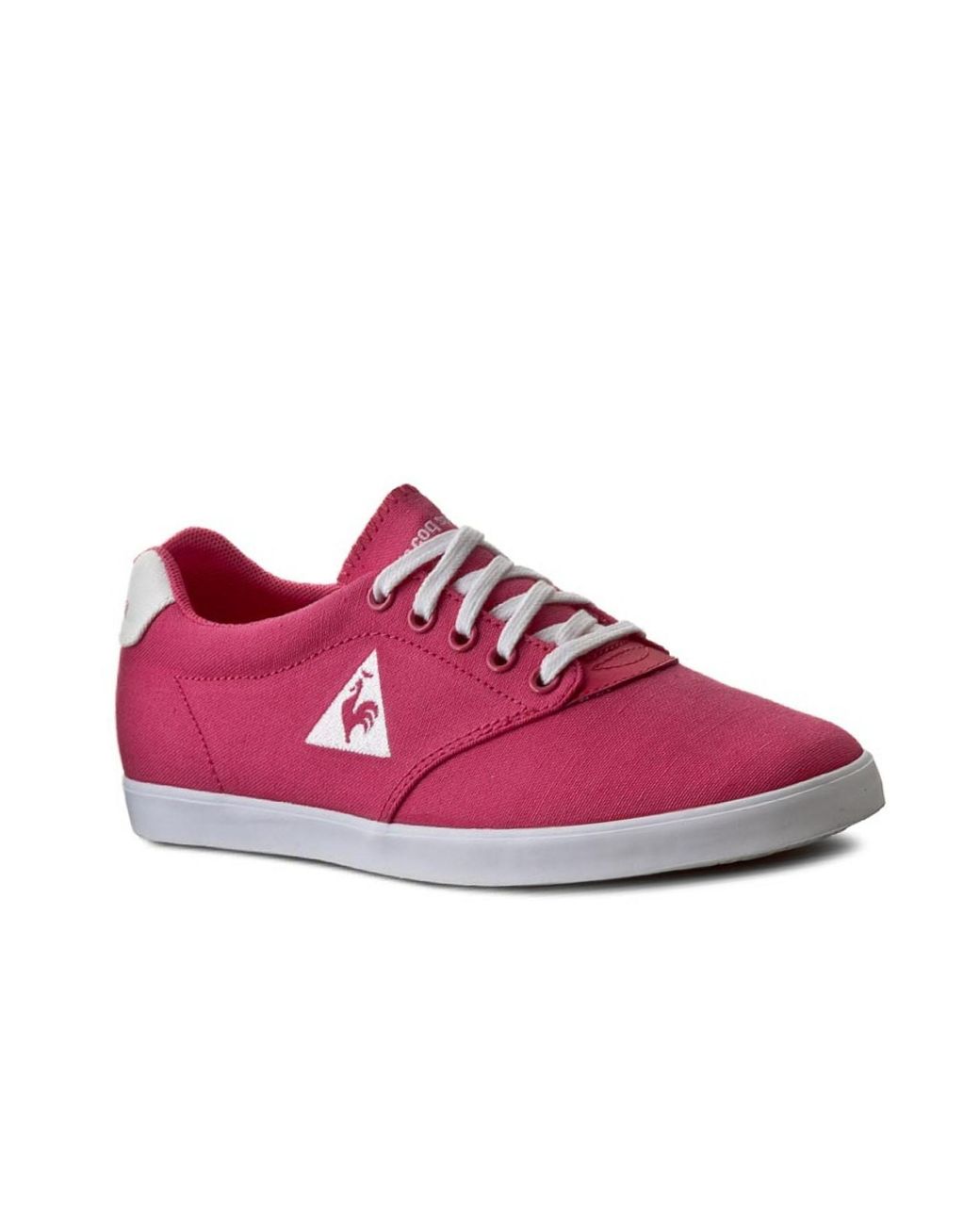 Le Coq Sportif Pink Lamarina Plimsolls Canvas