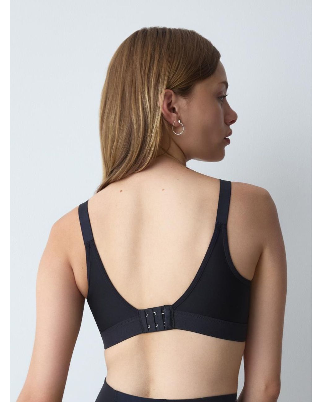 Triumph Blue Triaction Wellness N Sports Bra