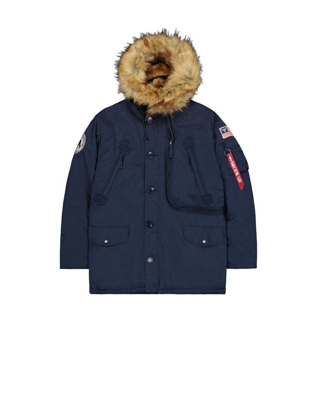 Alpha Industries Polar Winter Jacket in het Blue voor heren