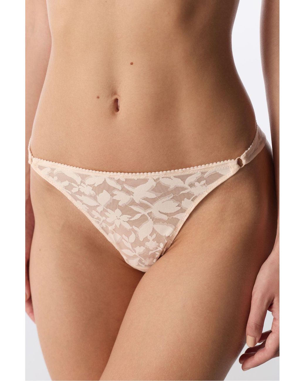 Penti Brown Floral Brazilian Briefs