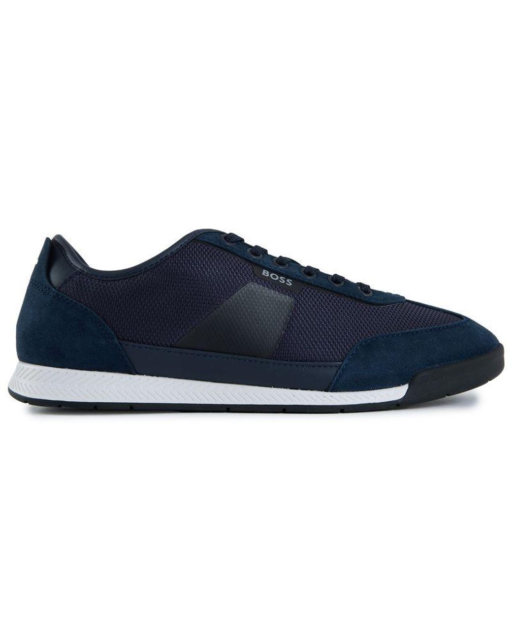 Boss Blue Nitan Trainers for men